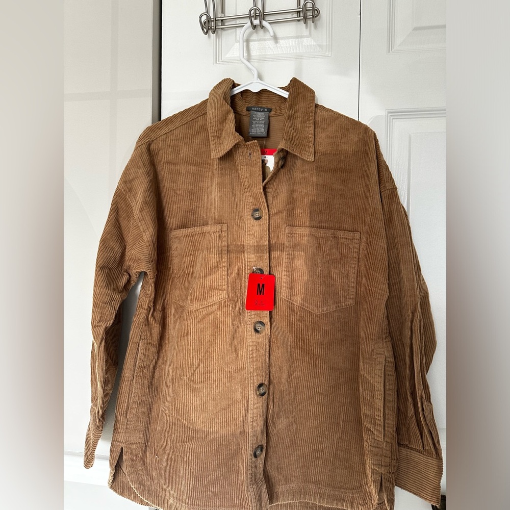Tan Corduroy Jacket